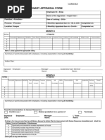 Probationary Appraisal Forms Ver1.0 801