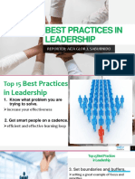 BEST PRACTICES IN LEADERSHIP (Aiza)