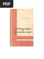 Nacionalismo e Patriotismo - Gustavo Corção 