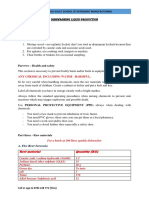 Detergent Production Formulas