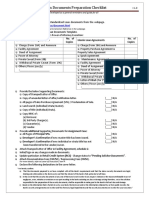 Loan Document Checklist v1.0