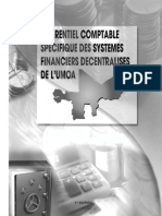 Accounting Framework For Decentralized Financial Systems Microfinance Institutions in WAEMU PDF