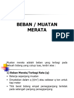 Beban Muatan Merata