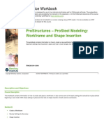 Practice Workbook: Prostructures - Prosteel Modeling: Workframe and Shape Insertion