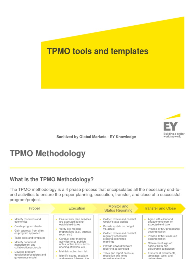 PMO Tools and Templates | PDF | Governance | Committee