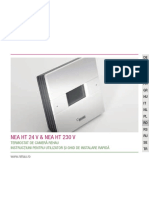 Termostat - NEA HT PDF