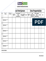 Logbook Peminjaman Syringe PUMP 2018