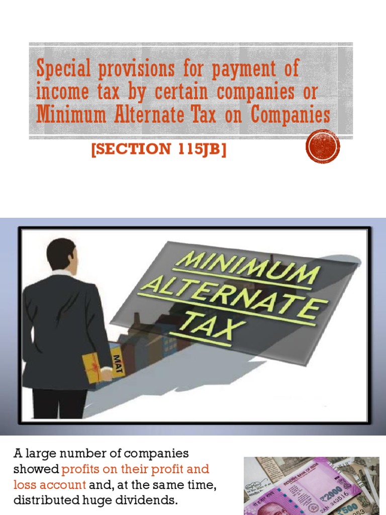 Calculating Corporate Tax Liability Under MAT Provisions PDF