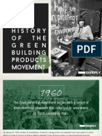 History of Green Building