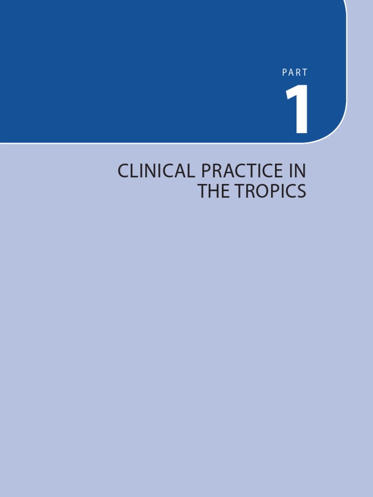 Tropics Infectious Diseases Pneumonia Chronic Obstructive Pulmonary Disease