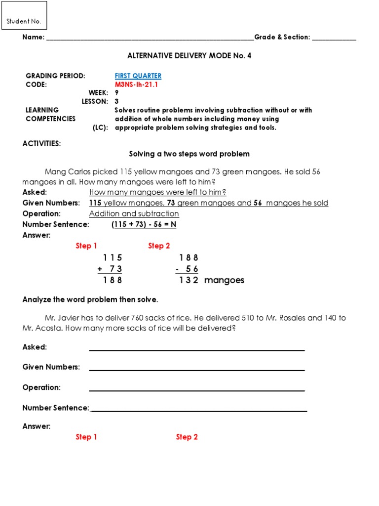 Adm 4 Math | PDF | Career & Growth | Business