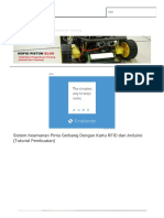 Sistem Keamanan Pintu Gerbang Dengan Kartu RFID Dan Arduino (Tutorial Pembuatan) Nofgi Piston