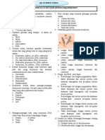 Soal Uji Kompetensi Bab III (Substansi Genetik) Kelas Xii