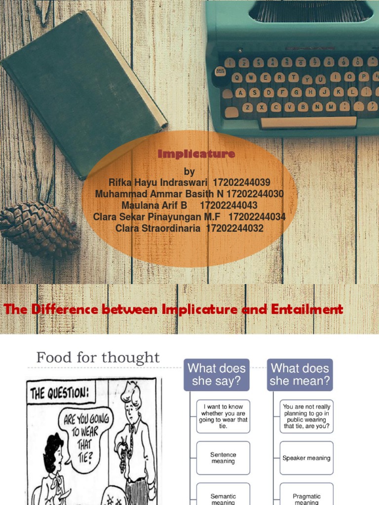 Understanding Conversational Implicature | PDF | Communication | Semiotics