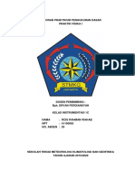 Laporan Praktikum Fisika Pengukuran Dasar