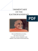 Commentary On The Kathopanishad