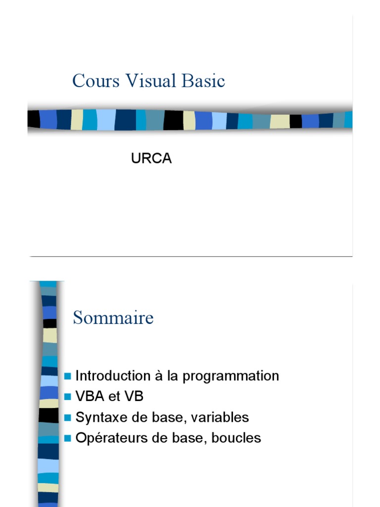 CM Info101 1 2 | PDF | De base | Langage de programmation