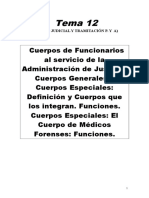 TEMA 12.- LIBRO VI LOPJ.-  PERSONAL AL SERVICIO DE LA ADMON JUSTICIA.-CUERPOS GENERALES Y ESPECIALES.doc