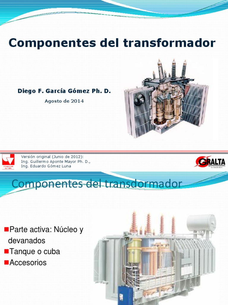 Transformadores-Componentes Del Transformador | PDF | Transformador |  Inductor, image size:768x1024