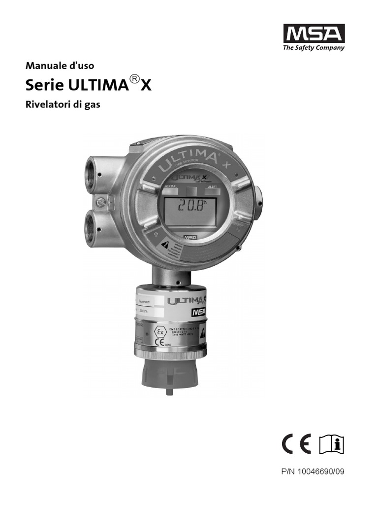 Ultima X Series Operating Manual - IT | PDF