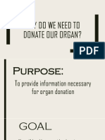 Why Do We Need to Donate Our Organ