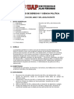 Derechos Del Niño y Del Adolescente