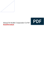 Manual de Rodillo Compactador Cat PDF