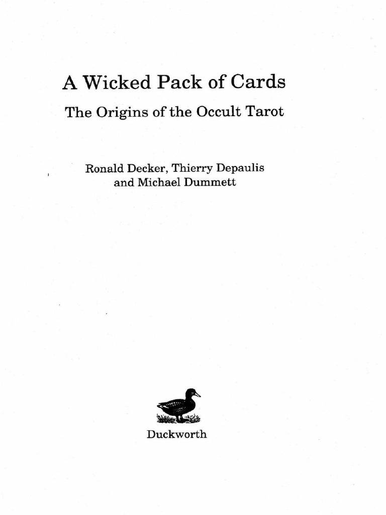 A Wicked Pack of Cards | PDF | Hermes Trismegistus | Alchemy