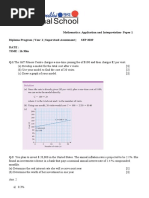 Dp1 SA Maths Papers For Revision