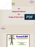 An Integrated Software For Design of Steel Lattice Towers