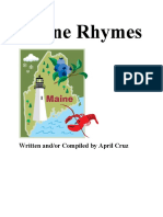 Maine Rhymes: Written And/or Compiled by April Cruz