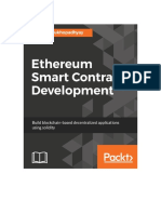 Ethereum Smart Contract Development Build Blockchain Based Decentralized Applications Using Solidity2018