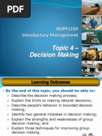 Additional Decision Making Slides For Assignment PDF