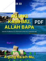 NKB 033 - Agung KasihMu, Allah Bapa