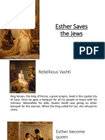 Esther Saves The Jews: by Enikő Demjén Reformed Theology III