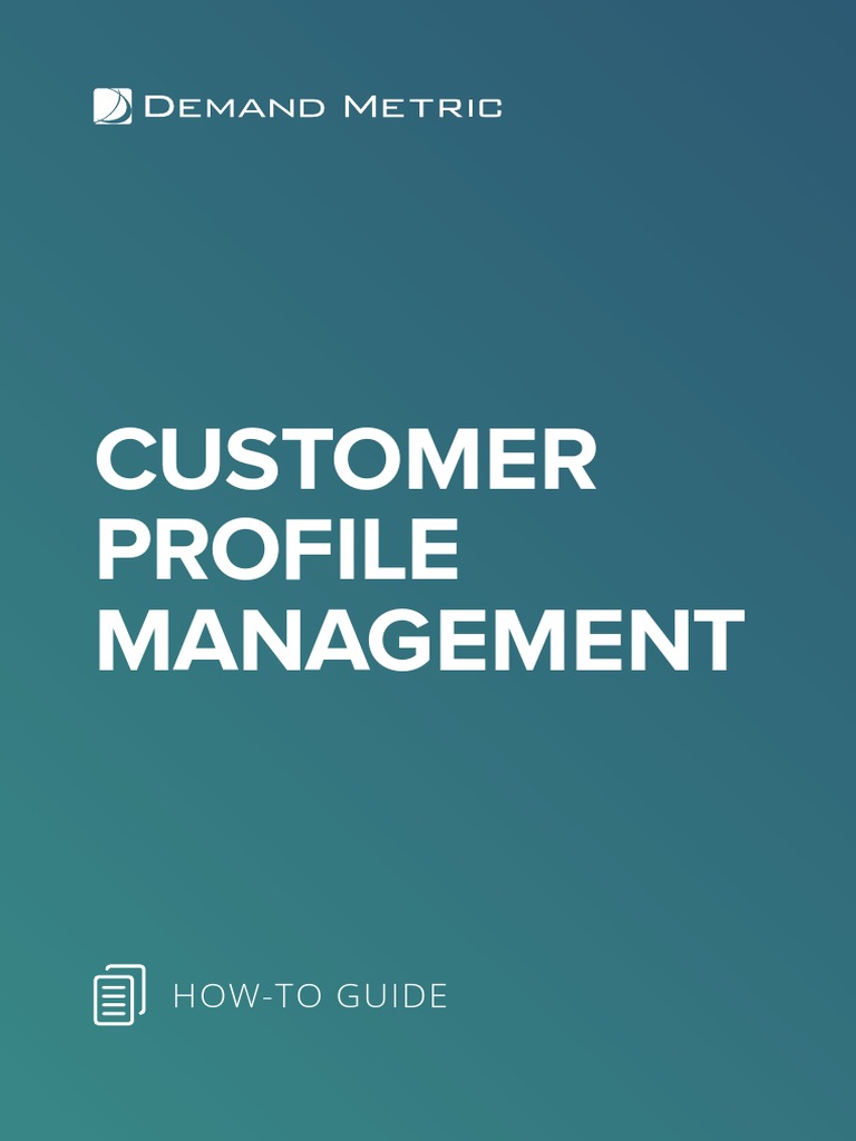 Customer Profile Management | PDF | Digital Marketing | Linked In