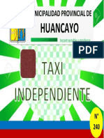 Nuevo Logotipo de Taxi Independiente