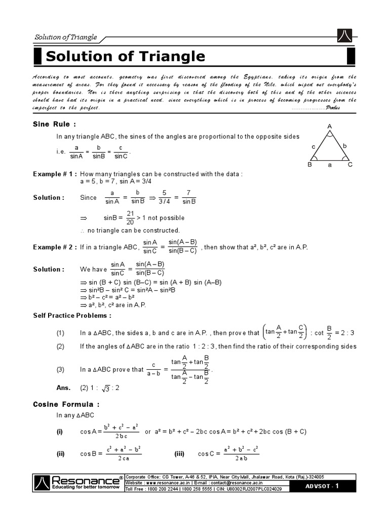 Triangle Abc Ab 2x 2 3x 2 Ac X