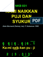 Nkb 031 - Kami Naikkan Puji Dan Syukur