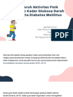 Pengaruh Aktivitas Fisik Terhadap Kadar Glukosa Darah Penderita Diabetes Melilitus