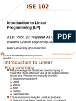 Linear Programing