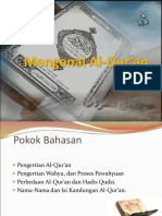 PENGERTIAN AL-QUR'AN DAN WAHYU