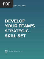 Develop Your Teams Strategic Skill Set