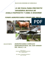 Proyecto ganadería bovina doble propósito