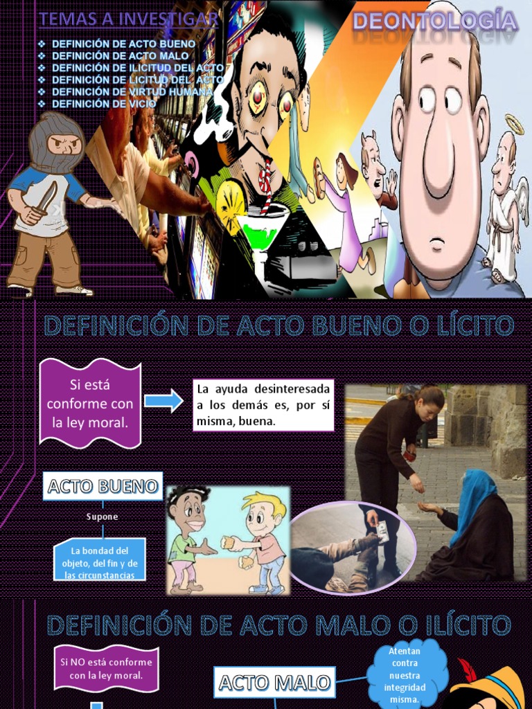 Ilicitd Del Acto, Licitud, Acto Malo y Bueno | PDF | Justicia | Crimen ...