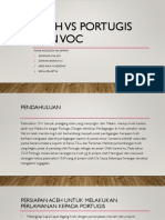 Aceh Vs Portugis Dan VOC