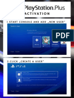 Playstation Plus + Now Activation