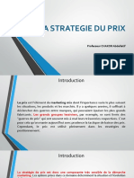 La Strategie Du Prix