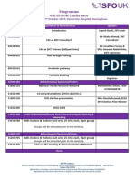 Programme SFO Conference 2019 PDF