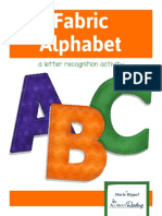 Make Your Own Fabric Alphabet